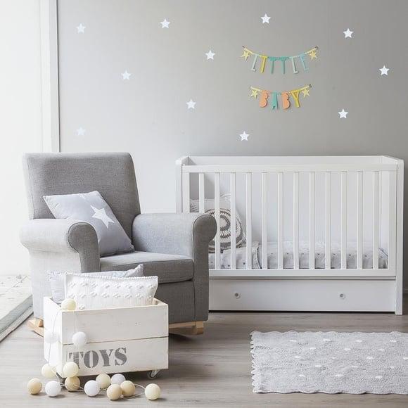Adesivo estrelas azul bebê