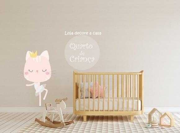 Adesivo gatinha bailarina