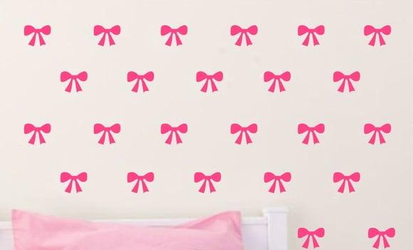 adesivo lacinhos pink frete grátis