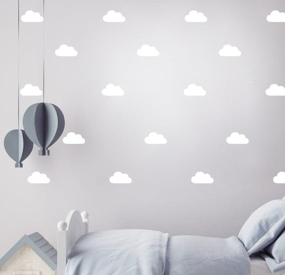 Adesivo mini nuvens