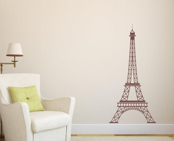 adesivo torre eiffel