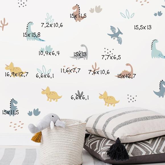 Adesivos de Parede Dinossauros - Decoração Infantil