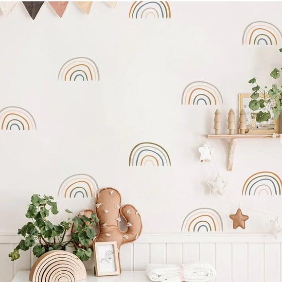 Adesivos de Parede Mini Arco Íris - Adesivo Arco Íris