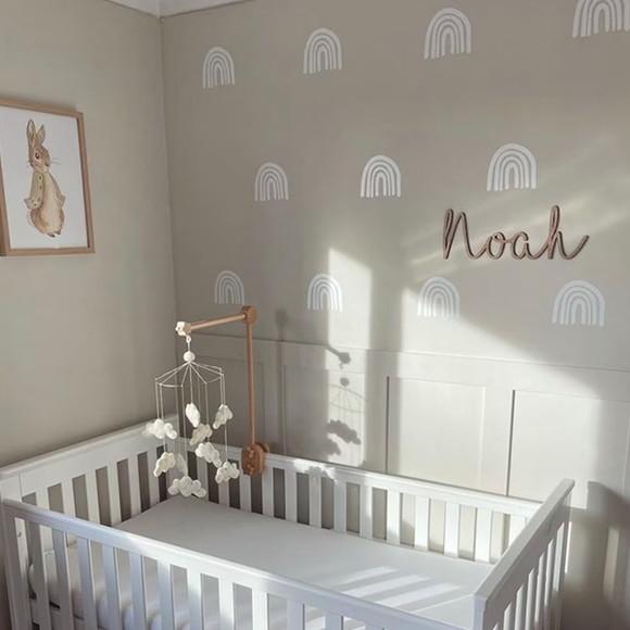 Adesivos de Parede Mini Arco Íris - Adesivo Arco-íris Boho