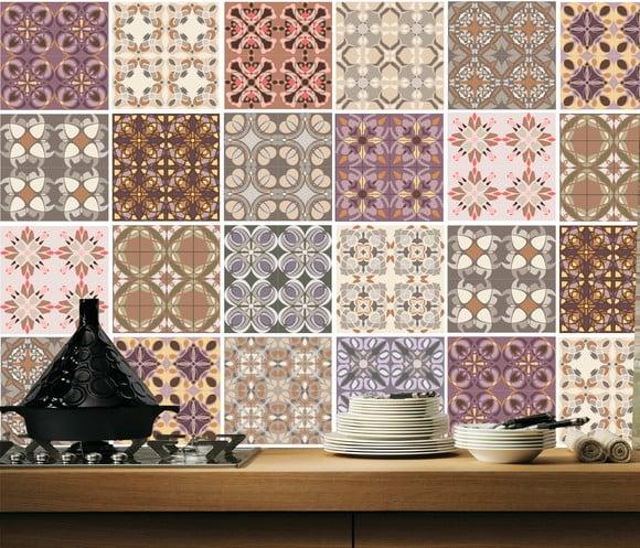 Adesivos para azulejo rolo