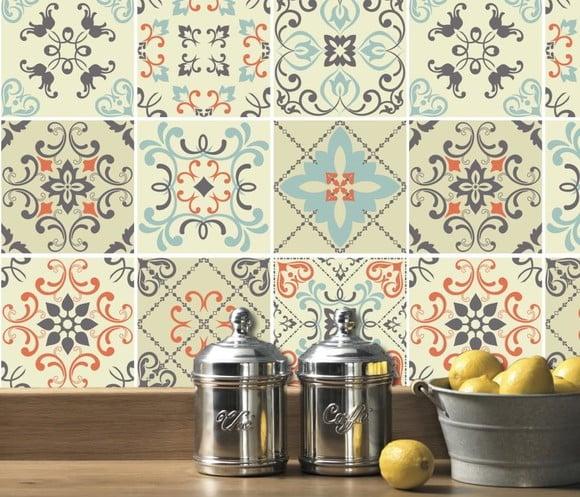 Adesivos para azulejo rolo