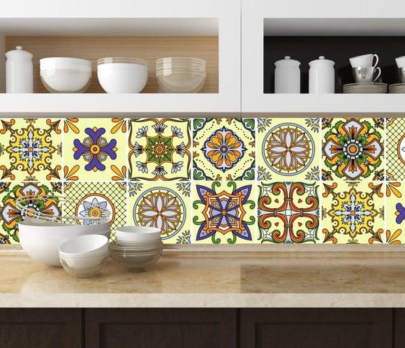 Adesivos para azulejo rolo