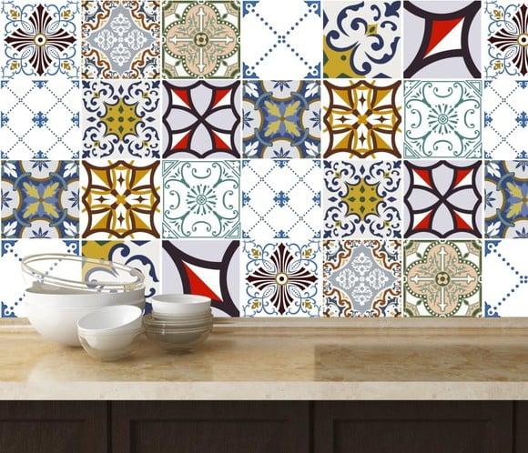 Adesivos para azulejo rolo