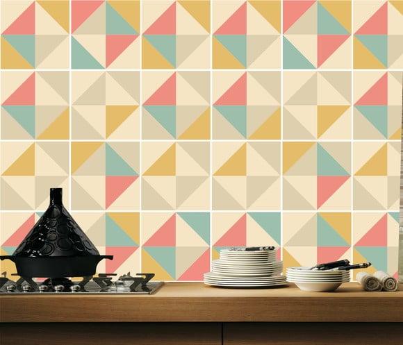 Adesivos para azulejo rolo