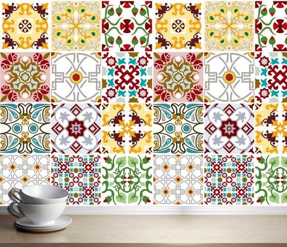 Adesivos para azulejo rolo