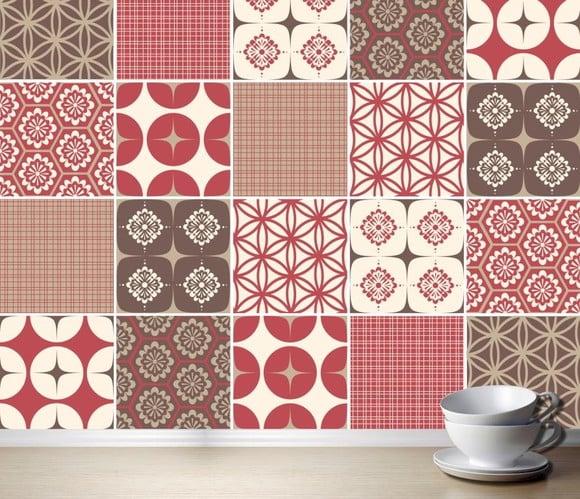 Adesivos para azulejo rolo