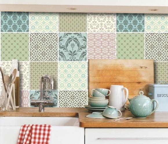 Adesivos para azulejo rolo