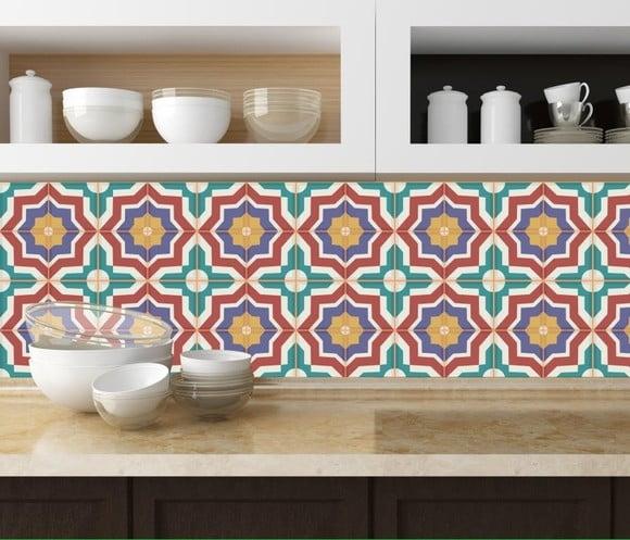 Adesivos para azulejo rolo