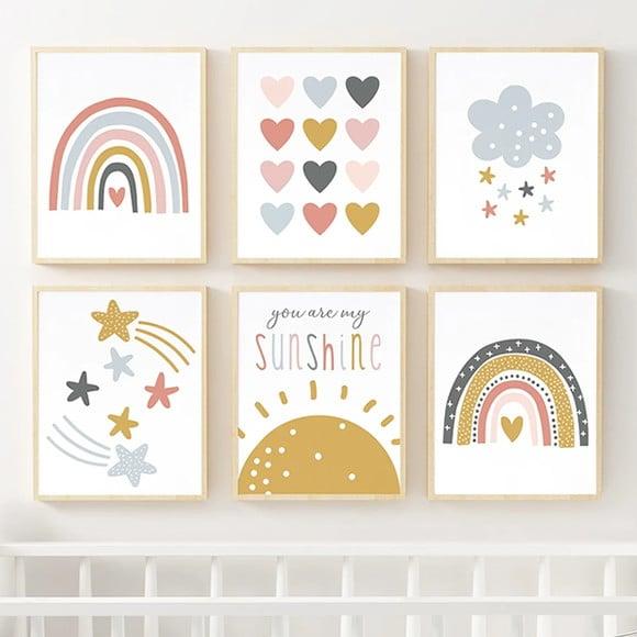 Kit de Quadros Infantis - Quadros Decorativos
