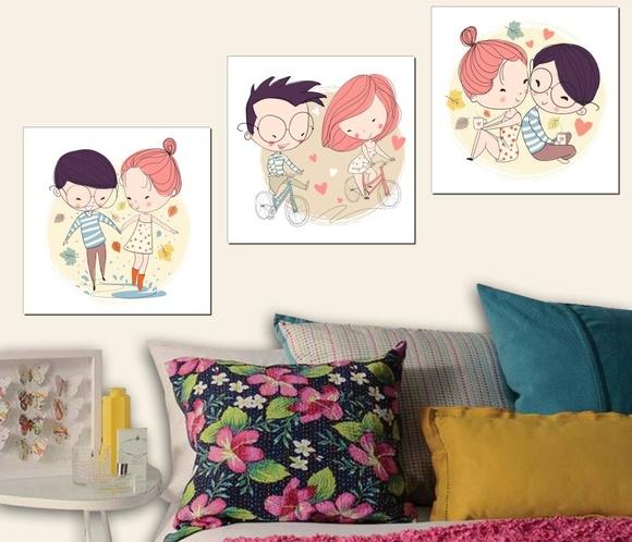 Quadrinhos para Quarto