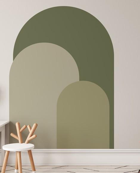 Adesivo de Parede Arcos - Adesivo Arcos-decoração com Arcos