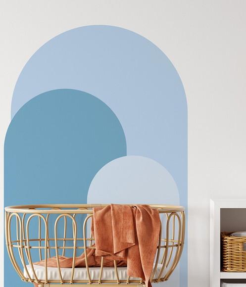 Adesivo de Parede Arcos - Adesivo Arcos-decoração com Arcos