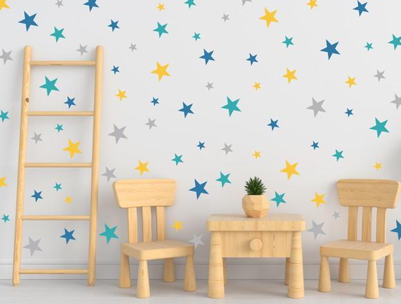 Adesivo de Parede Estrelas