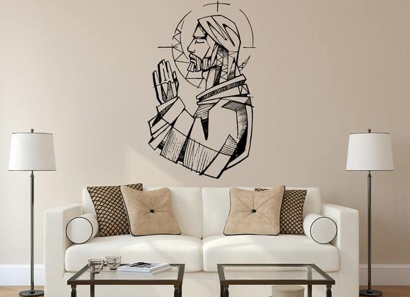 Adesivo de Parede Jesus Cristo