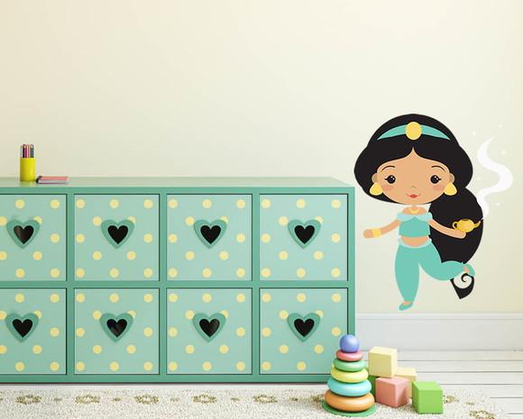 Adesivo de Parede Princesa Jasmine
