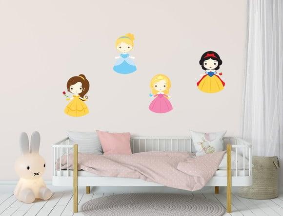 Adesivo de Parede Princesas
