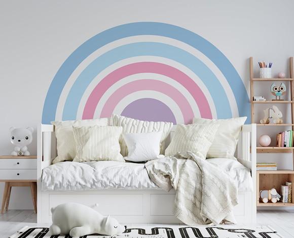 Adesivo Decorativo Arco-íris - Adesivo de Parede Arco Íris
