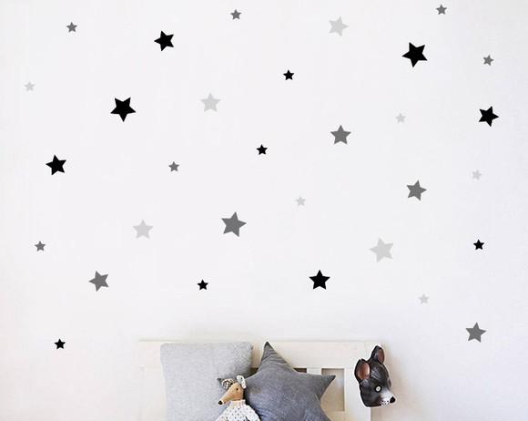 Adesivo estrelas 3 cores