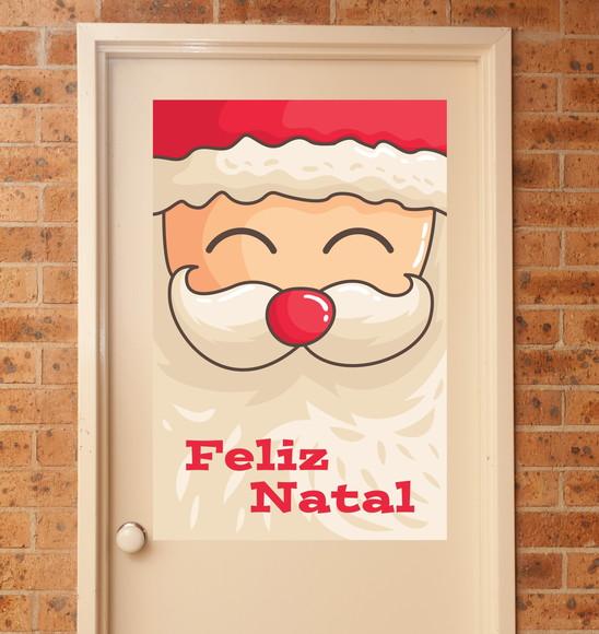 Adesivo natal - papai noel