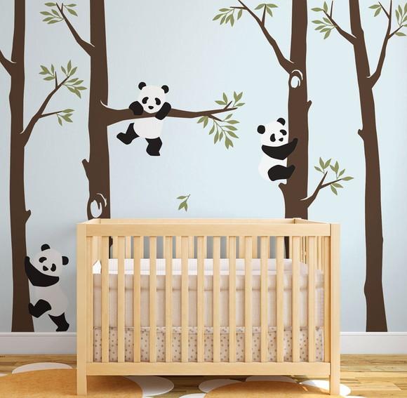 Adesivo pandas