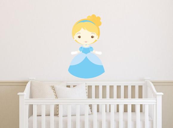 Adesivo princesas Cinderela