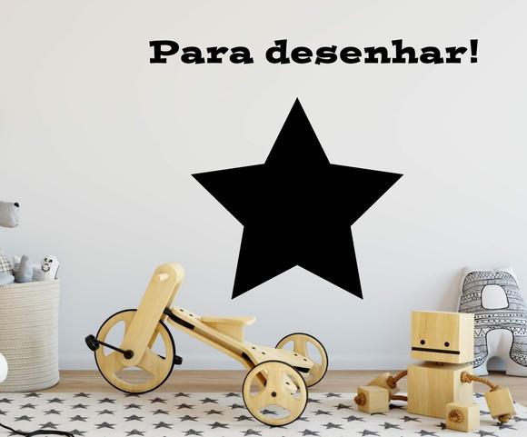 Adesivo quadro negro - lousa
