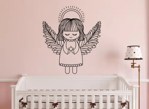 Adesivo anjo