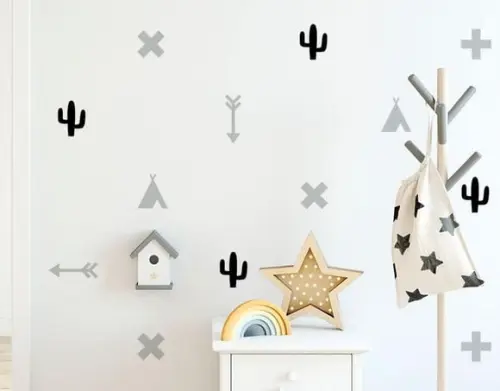 Adesivo Cruzetas - Flechas - Cactus - Cabanas