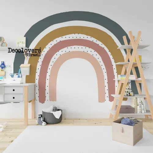 Adesivo de Parede Arco Íris