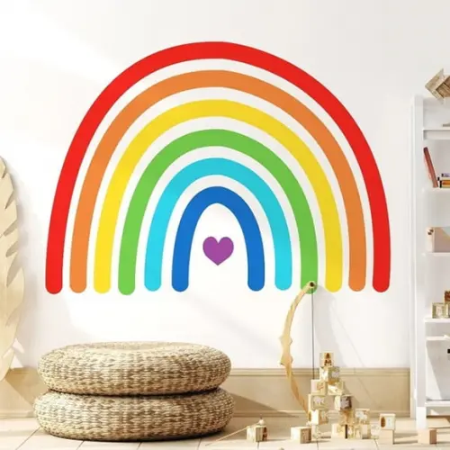 Adesivo de Parede Arco Íris - Adesivo Arco Íris