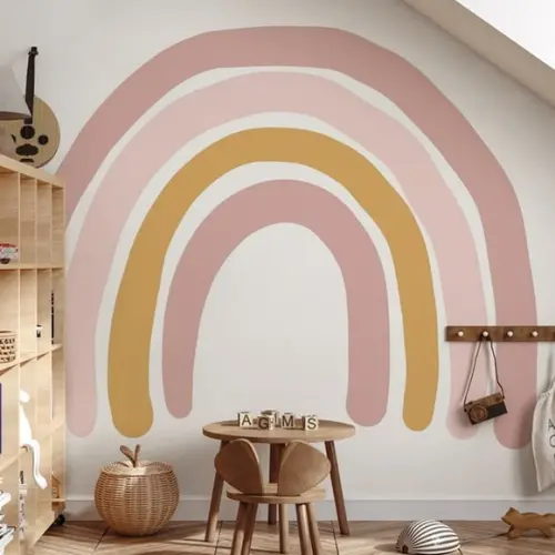 Adesivo de Parede Arco Íris - Arco Íris Boho