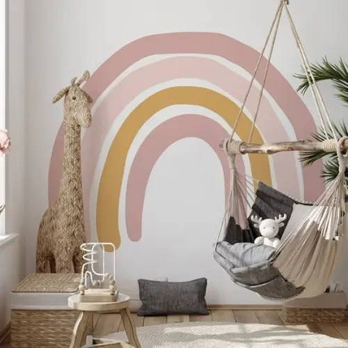 Adesivo de Parede Arco Íris - Arco Íris Boho