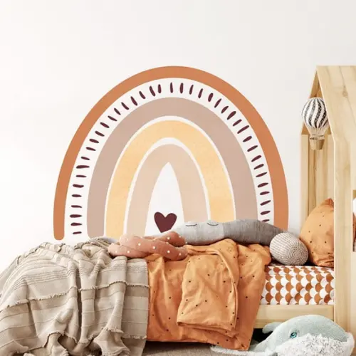Adesivo de Parede Arco Íris - Arco Íris Boho