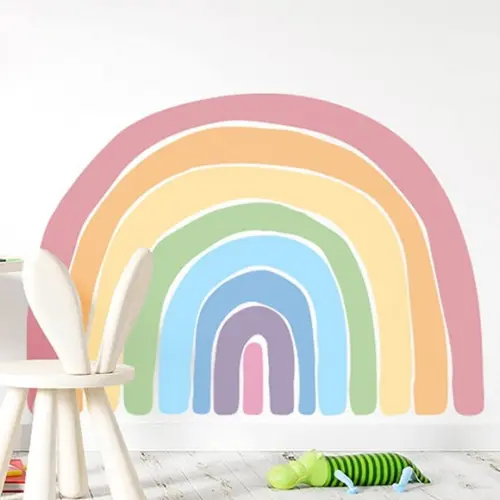 Adesivo de Parede Arco Íris - Arco Íris Boho
