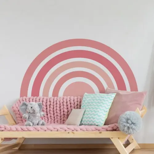 Adesivo de Parede Arco Íris - Arco Íris Decorativo