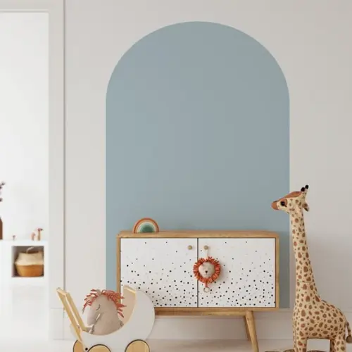 Adesivo de Parede Arco Liso Amarelo