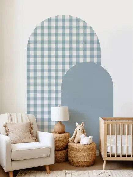 Adesivo de Parede Arcos - Adesivos Arcos Xadrez e Liso