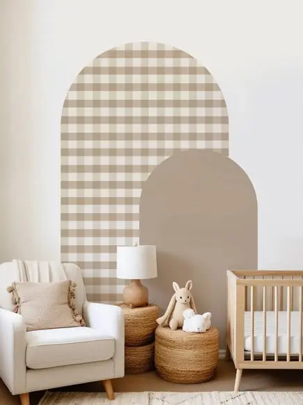 Adesivo de Parede Arcos - Adesivos Arcos Xadrez e Liso