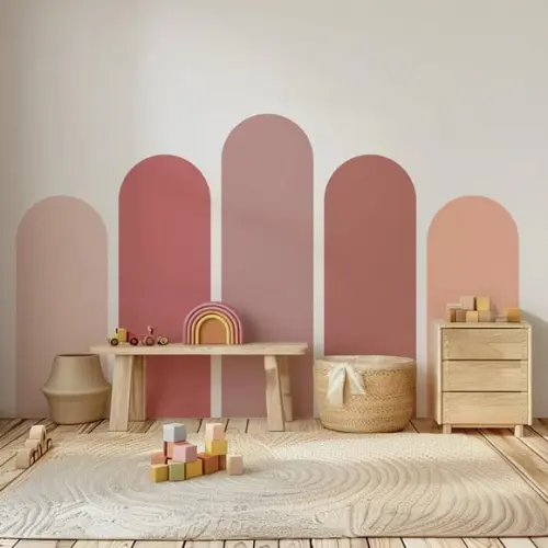 Adesivo de Parede Arcos - Decoração Minimalista
