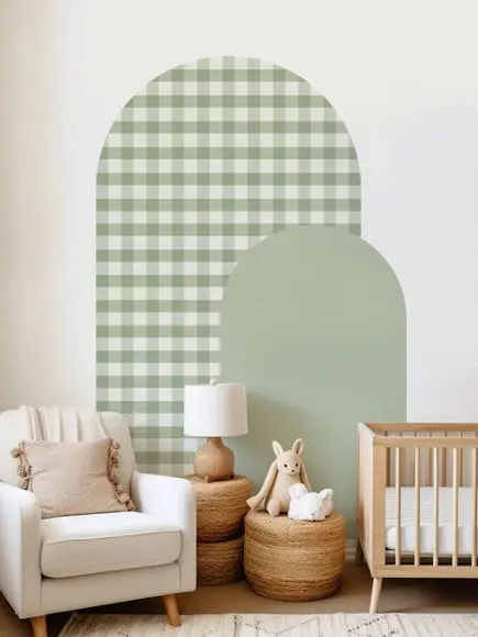 Adesivo de Parede Arcos - Adesivos Arcos Xadrez e Liso