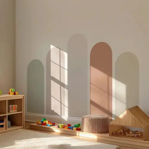 Adesivo de Parede Arcos - Decoração Minimalista
