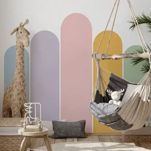 Adesivo de Parede Arcos - Decoração Minimalista