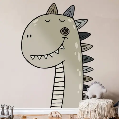 Adesivo de Parede Dinossauro - Adesivo de Parede Dino Grande