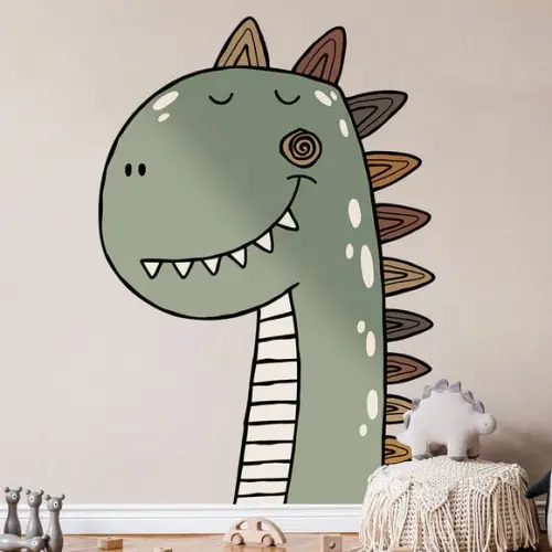 Adesivo de Parede Dinossauro - Adesivo de Parede Dino Grande