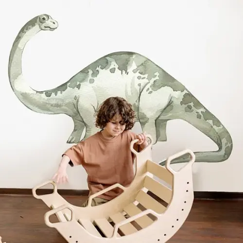 Adesivo de Parede Dinossauro Aquarela - Quarto Infantil